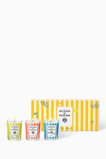 Scented Candle Trio, 70g x 3