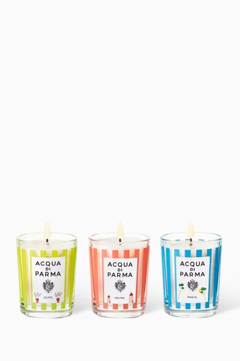 Scented Candle Trio, 70g x 3