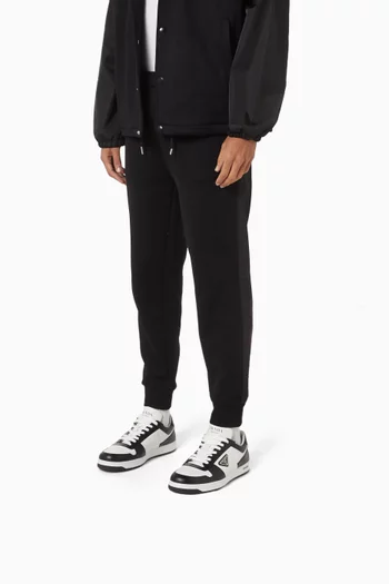 Logo Downtown Low-top Sneaker in Leather