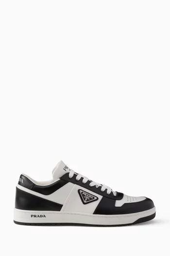 Logo Downtown Low-top Sneaker in Leather