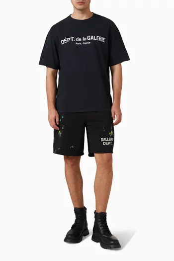 Studio Gym Shorts in Mesh Jersey