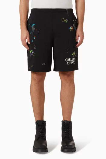 Studio Gym Shorts in Mesh Jersey