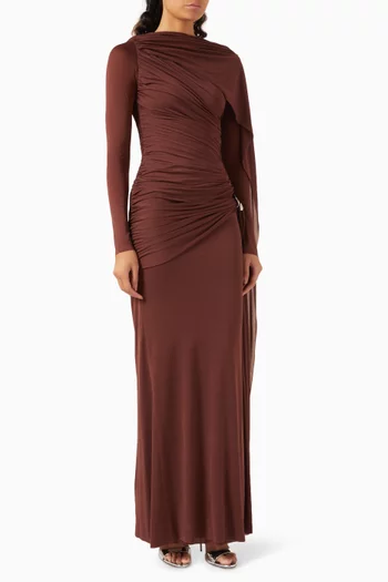 Mirri Dress in Stretch Crepe Knit