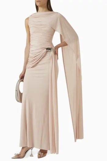 فستان هيلينا كريب مطاطي منسوج