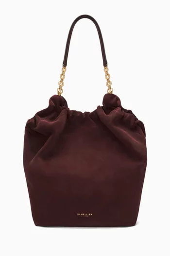 The Miami Tote Bag in Suede & Leather