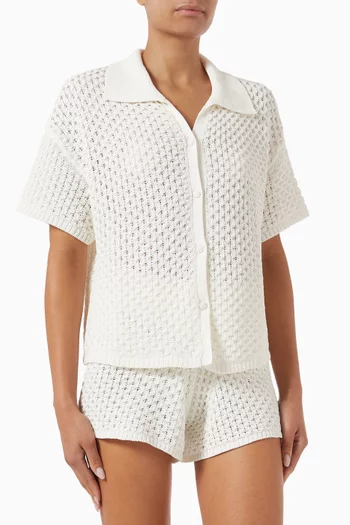 The Hannah Top in Cotton-knit