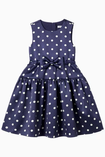 Polka Dot Dress in Taffeta