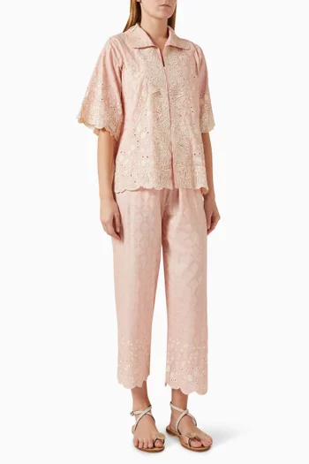 Embroidered Co-ord Set