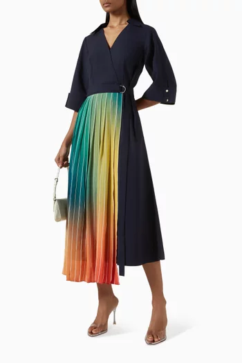 فستان شوجان بتصميم ملفوف