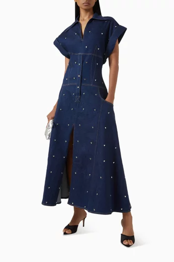 Planet X Dress in Denim