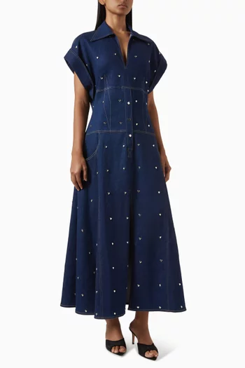 Planet X Dress in Denim