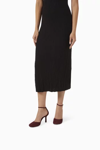 Modern Round 96 Pumps in Suede