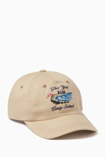 كاب بيسبول بعبارة Coney Island قنب