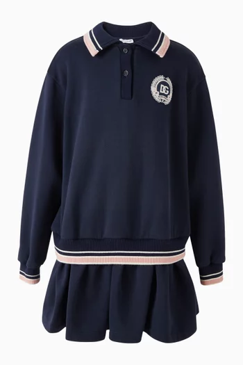 DG Patch Dress in Fleece