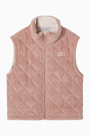 Quilted DG Logo Jacket