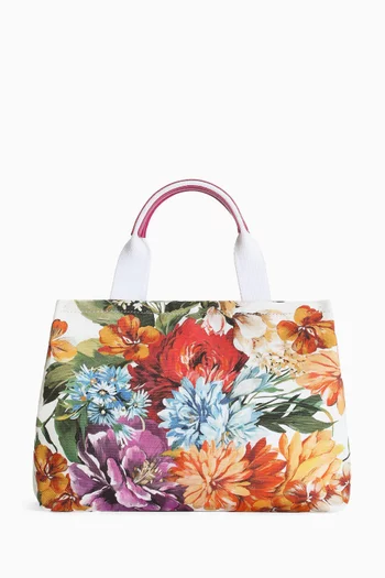 Floral Handbag in Canvas