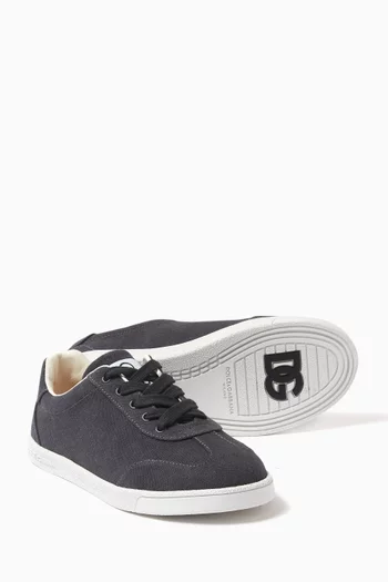 Lace-up Logo Sneakers