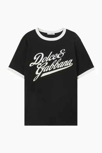 Logo T-shirt in Cotton