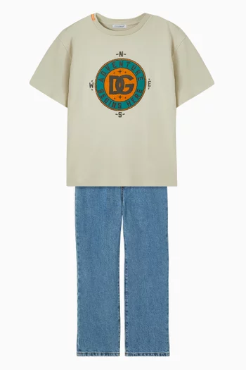 Circle Logo T-shirt in Cotton