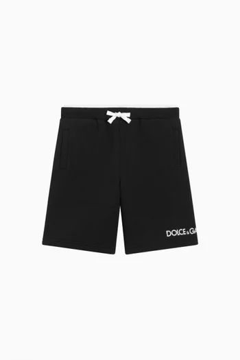 DG Logo Shorts in Cotton-jersey