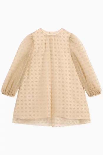 DG Dress in Embroidered Tulle