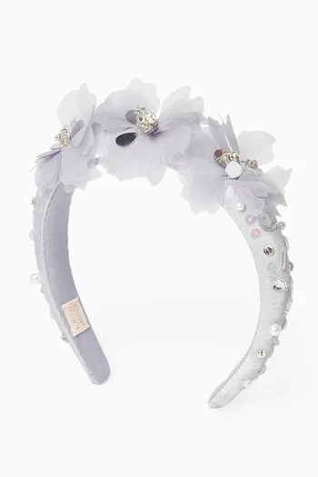 طقم طوق رأس أميرة، 3 قطع