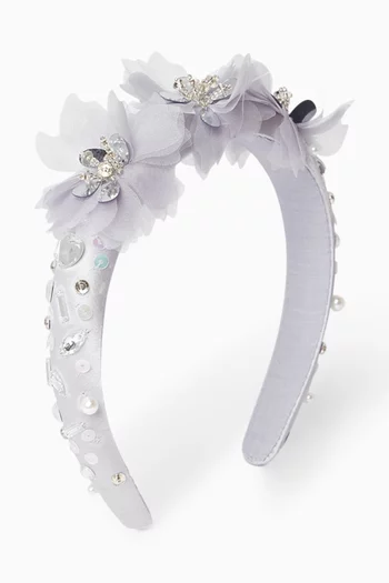 طقم طوق رأس أميرة، 3 قطع