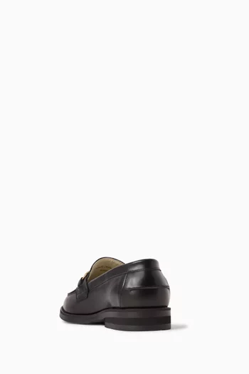 Wilde Bit Loafers in leather