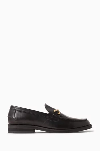 Wilde Bit Loafers in leather