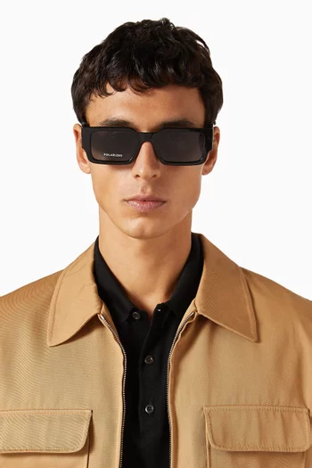 Contemplation Sunglasses in Polymer