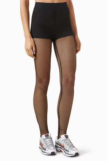 Stirrup Performance Leggings in Fishnet