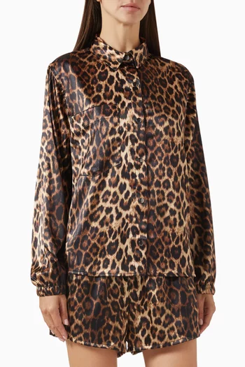 Relaxed-fit Shirt in Satin
