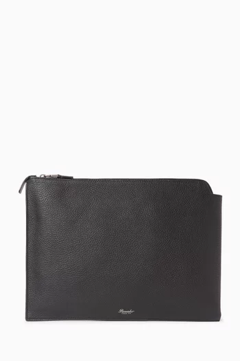 Large Pouch in Leather