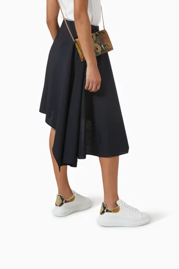 Oversized Leather Sneakers