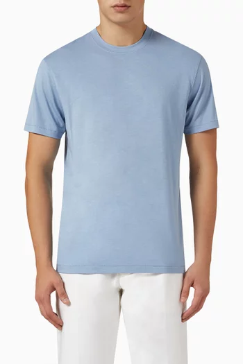 Crew T-shirt in Cotton & Lyocell