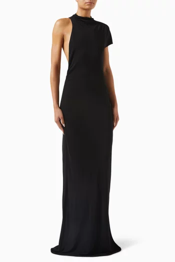 فستان بكتف مكشوف فيسكوز