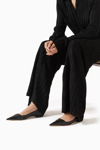 حذاء باليرينا ايفا جلد