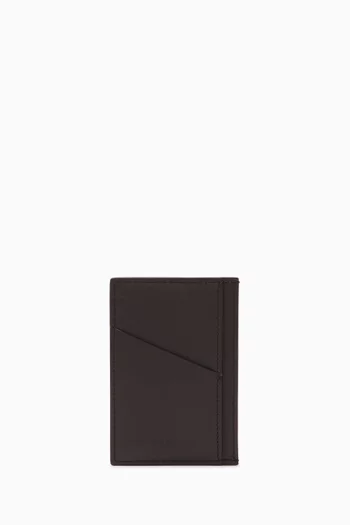 Slim Card Holder in Leather
