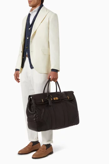 Country Bag in Grained Leather