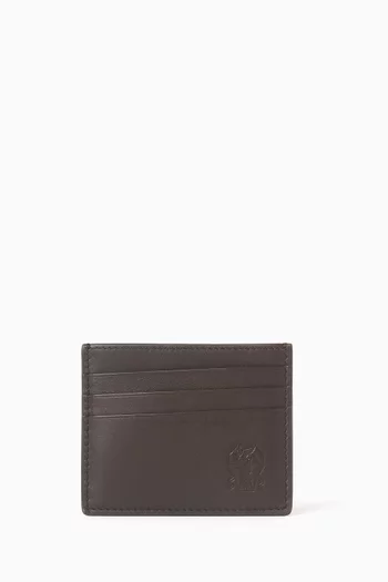 Embossed Cardholder in Leather