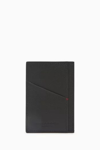 Slim Card Holder in Leather