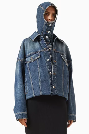The Double Jacket in Denim