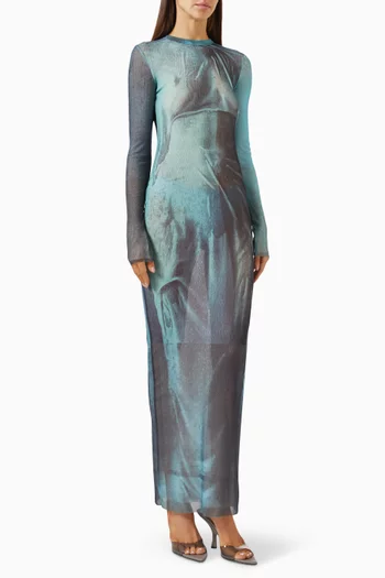 The Long Water Dress in Mesh