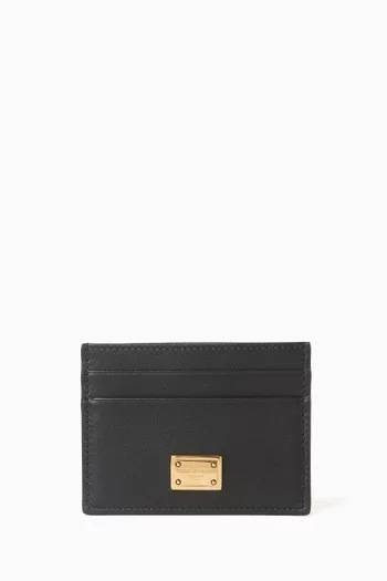 Dauphine Card Holder in Smooth Leather
