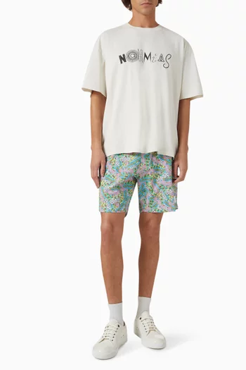 Collage Boxy T-shirt in Cotton