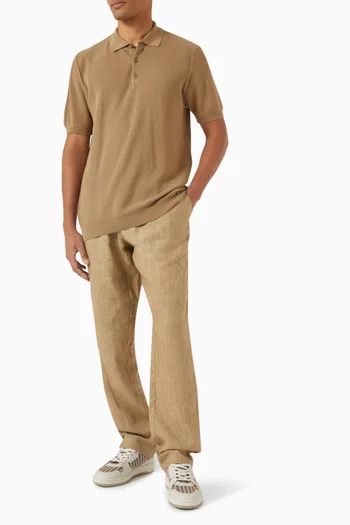 Drawstring Pants in Linen