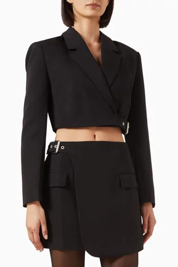 Rebellion Crop Blazer