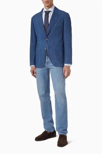 Basic Fit Shirt in Cotton Twill