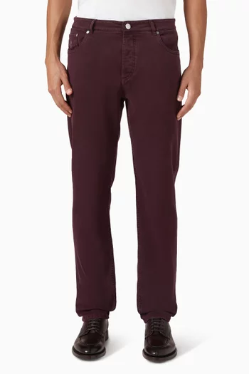 بنطال جينز بتصميم مصبوغ دينم