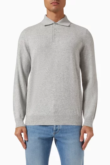 سترة بولو نسيج كشمير